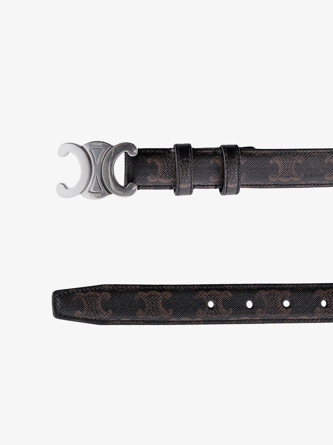 Celine - Triomphe coated canvas belt triomphe-coated-canvas-belt_ebc4e83c-6d1f-4665-9af2-a0e8817ece14