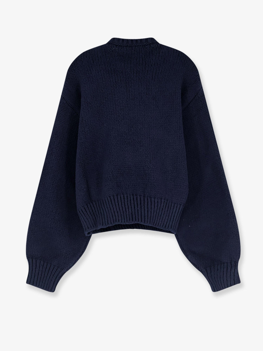Celine - Triomphe cotton blend sweater Navywhite L