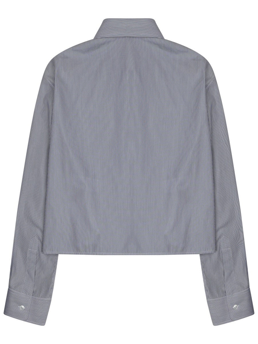 Celine - triomphe cropped chemise