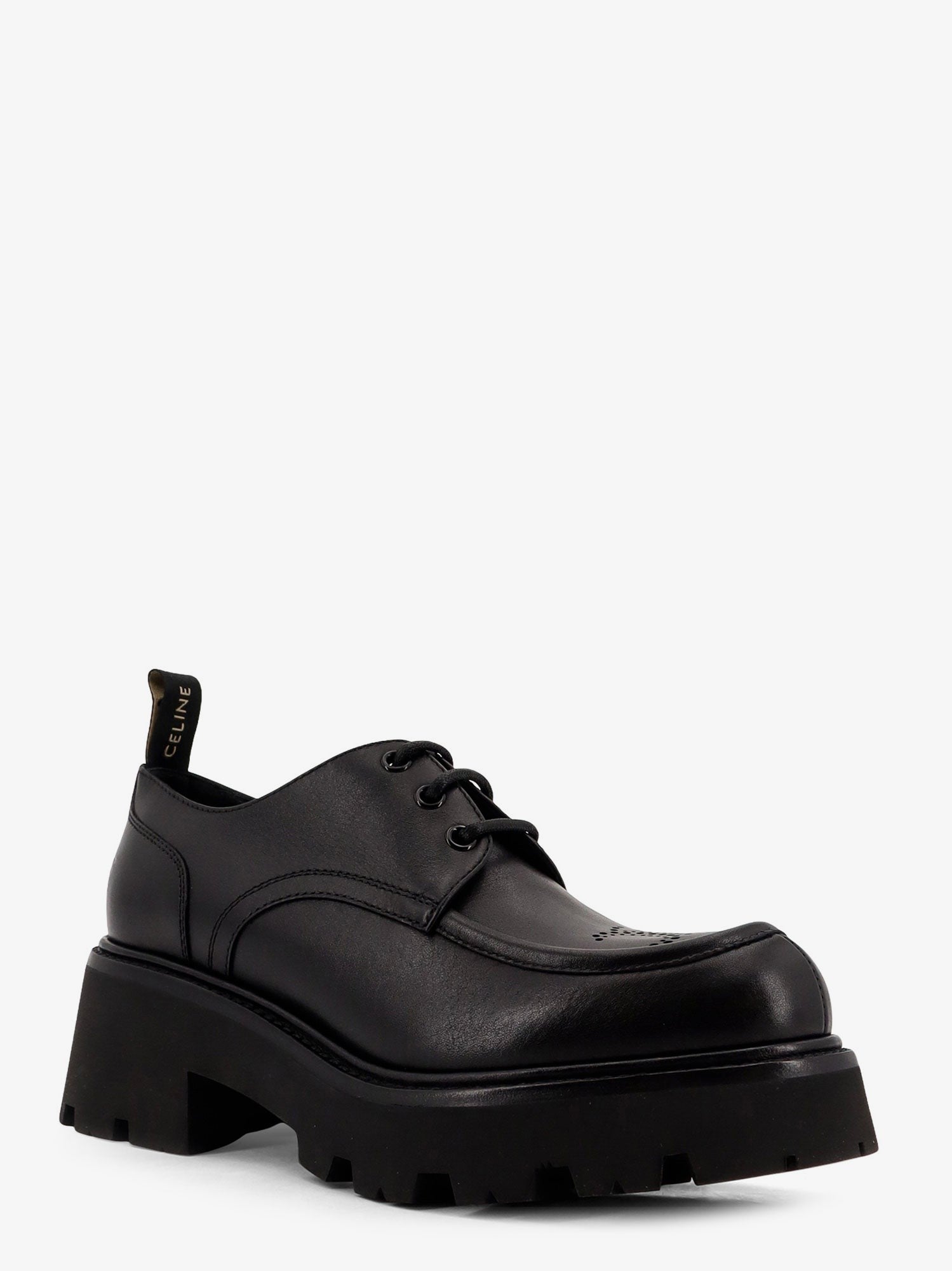 Triomphe Derbies leather lace-up shoes