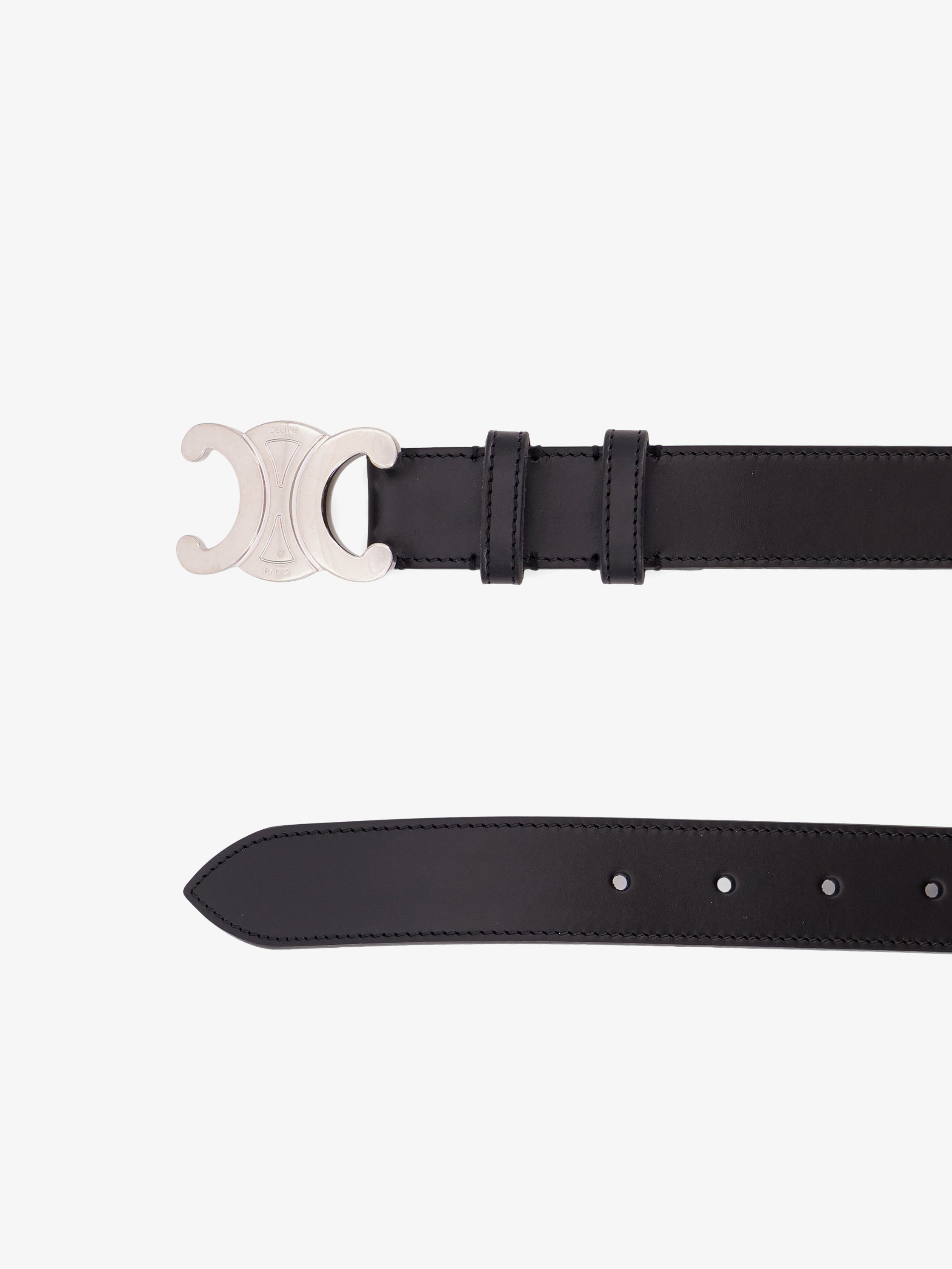 Celine Celine - Triomphe leather belt