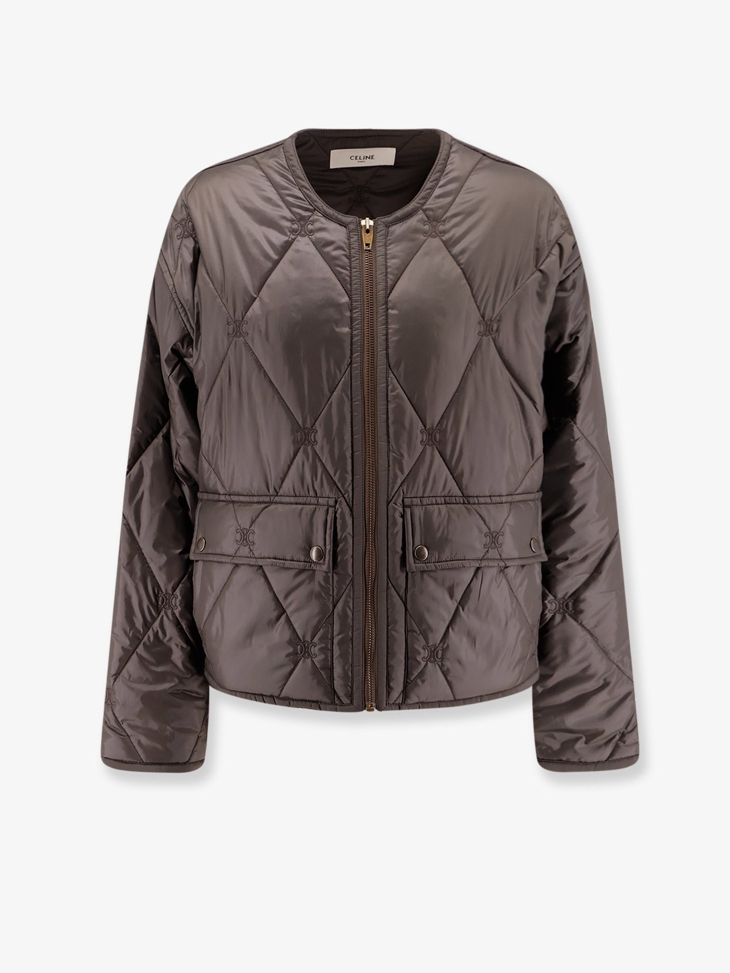 Celine - Triomphe quilted jacket triomphe-quilted-jacket_23b6bf4c-11e3-4394-addd-d7b03671749a