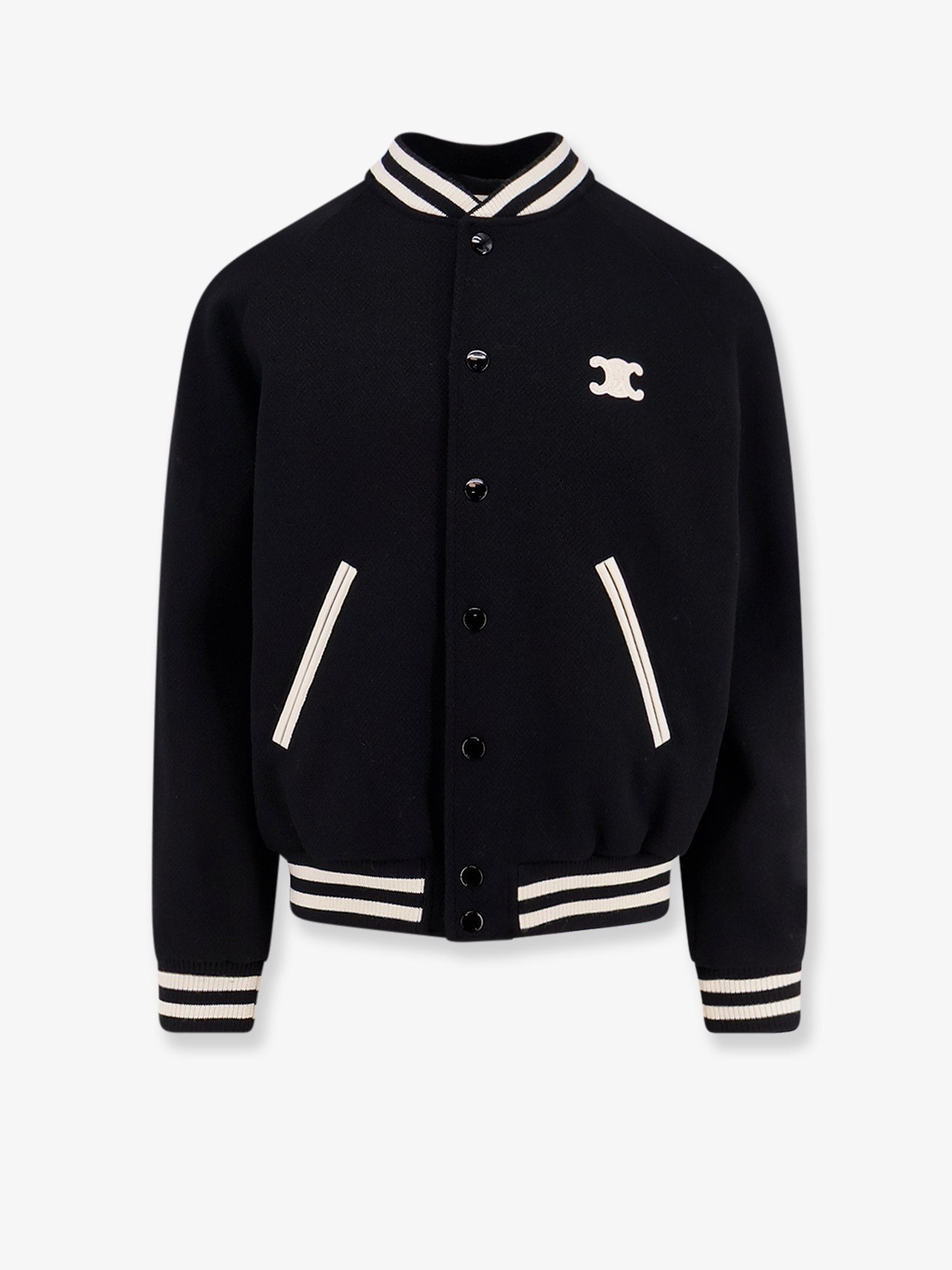 Triomphe Teddy wool bomber