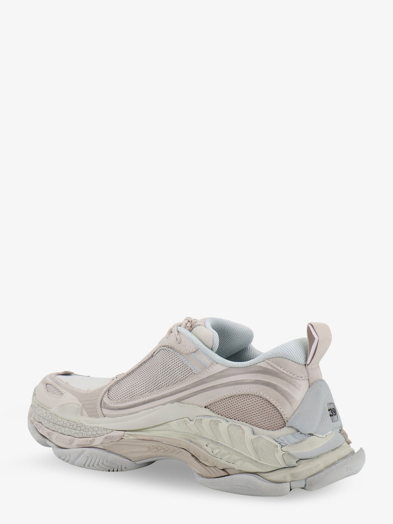 Balenciaga - Triple S.2 Gandient mesh and nylon inserts with used-effect