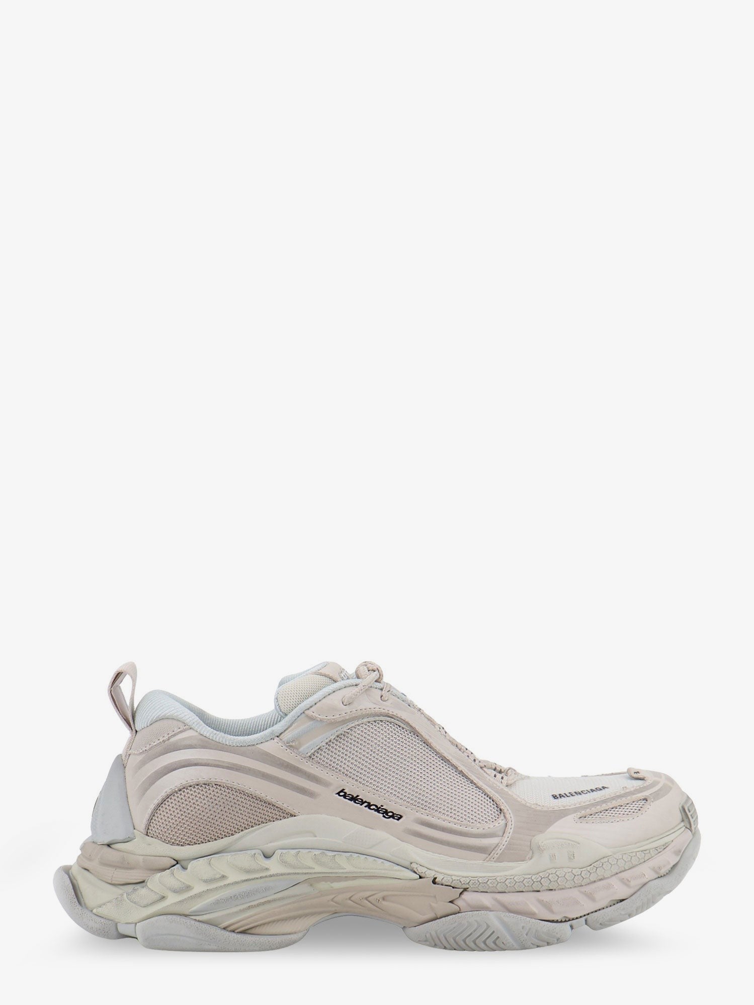 Balenciaga Triple S.2 Gandient mesh and nylon inserts with used-effect