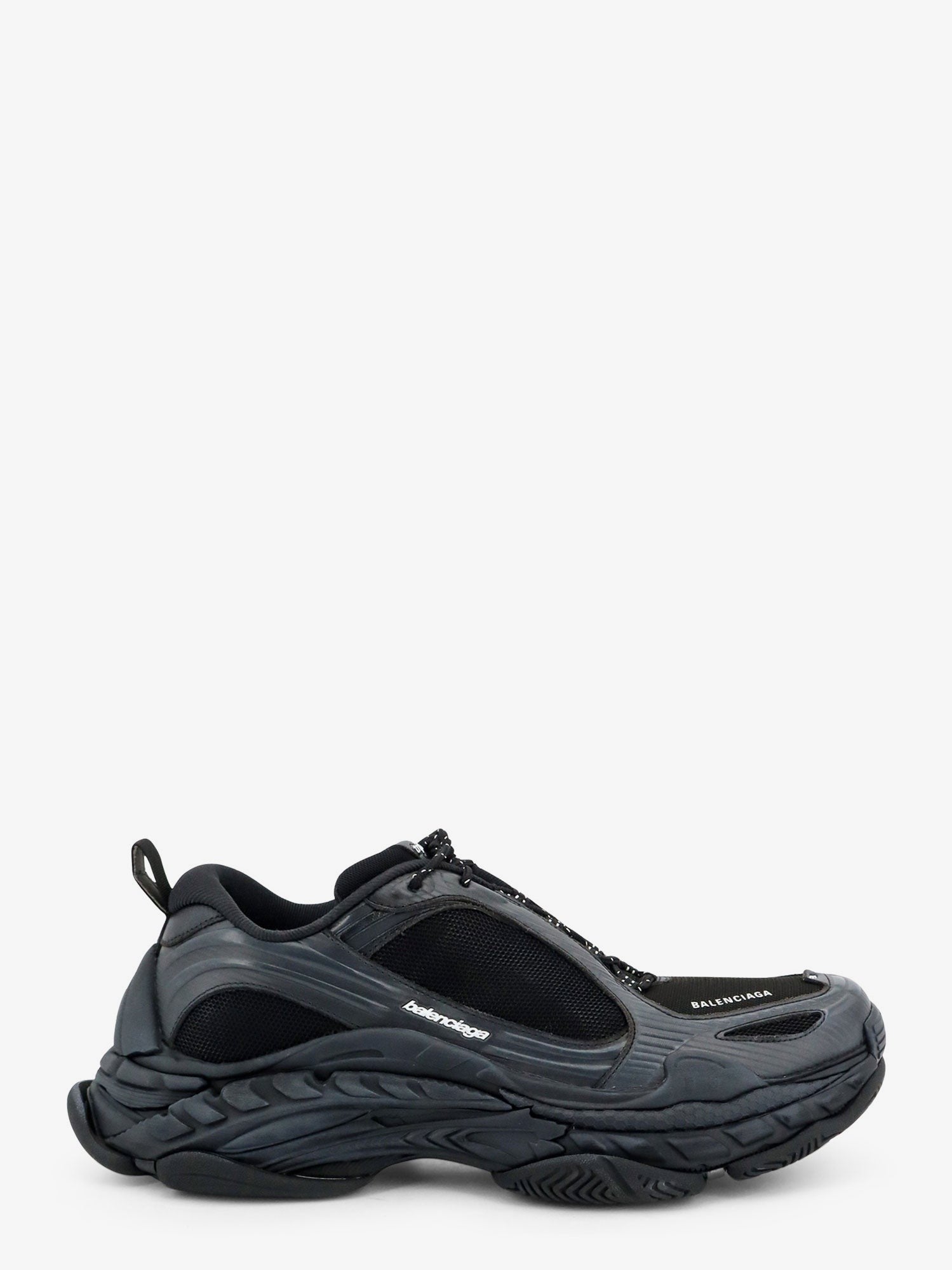 Balenciaga - Triple S.2 Gradient mesh sneakers with used-effect nylon inserts