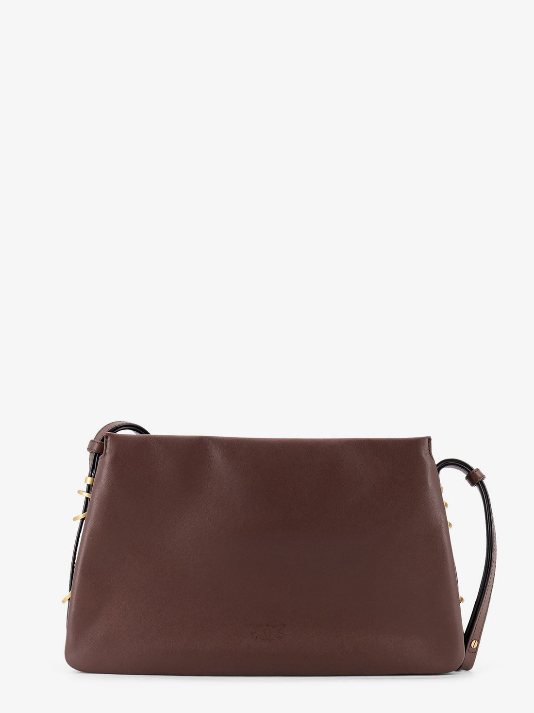 Triplet leather shoulder bag