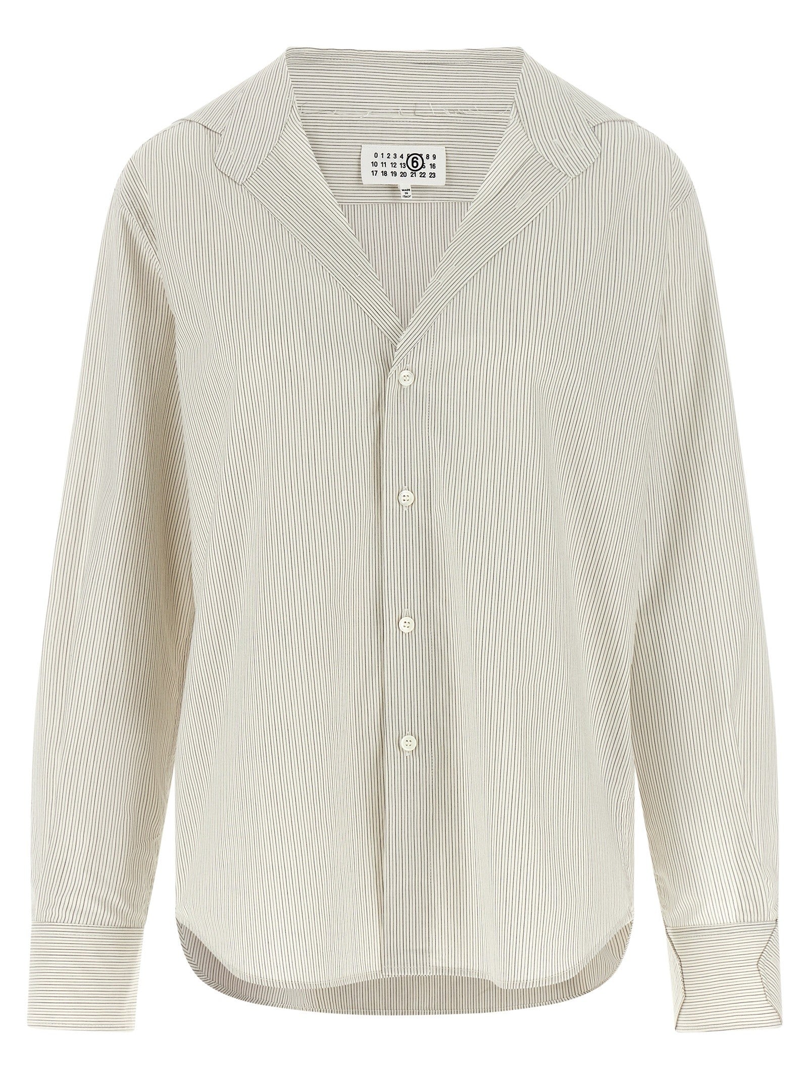 MM6 MAISON MARGIELA - Trompe l'oeil collar shirt trompe-l-oeil-collar-shirt_1319d42a-d4cc-404f-b7f3-6273f70487fa