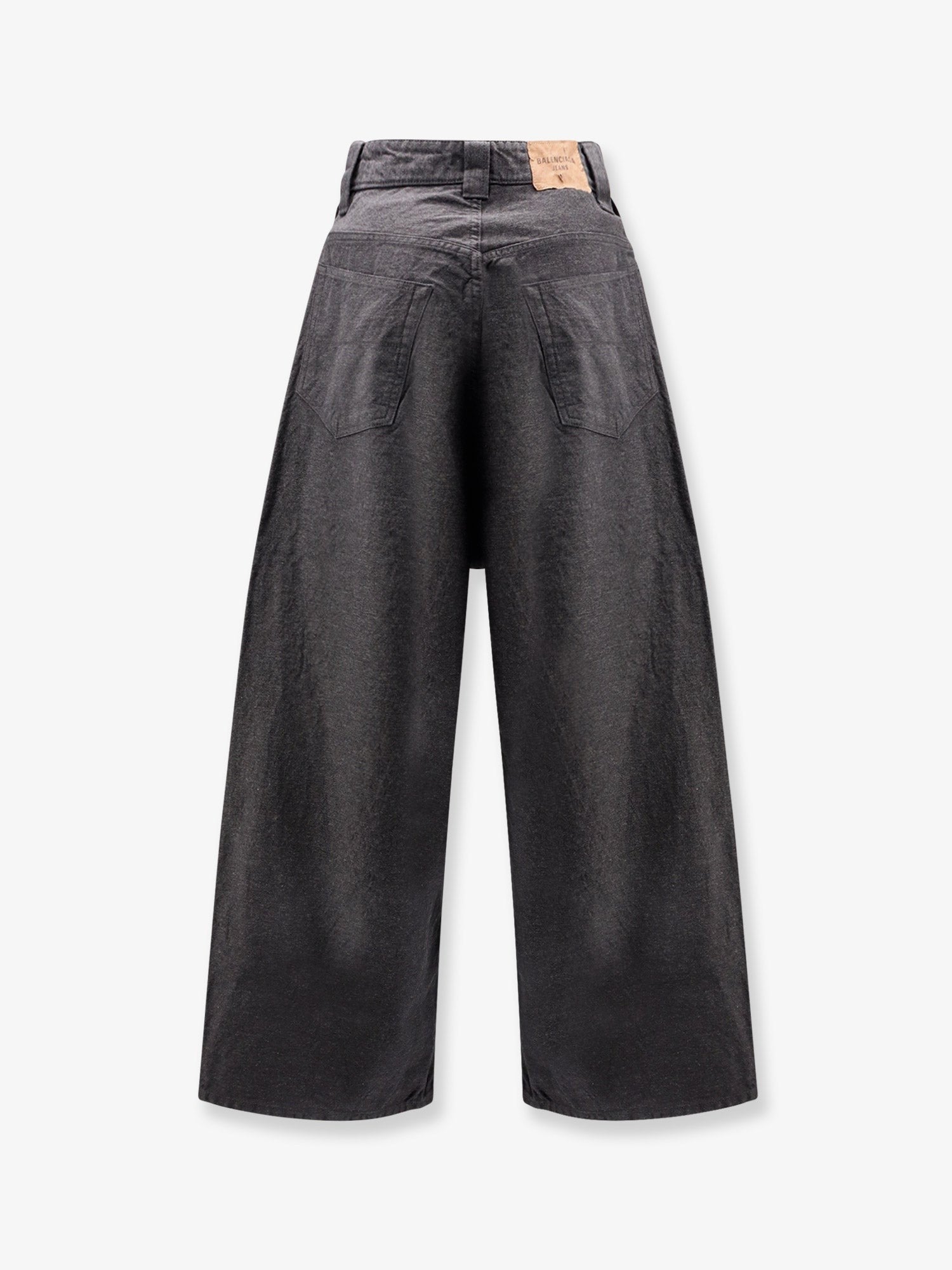 Trompe L'oeil denim trousers