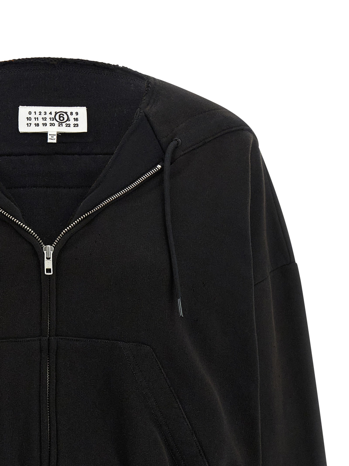 MM6 MAISON MARGIELA - Trompe l'oeil hoodie