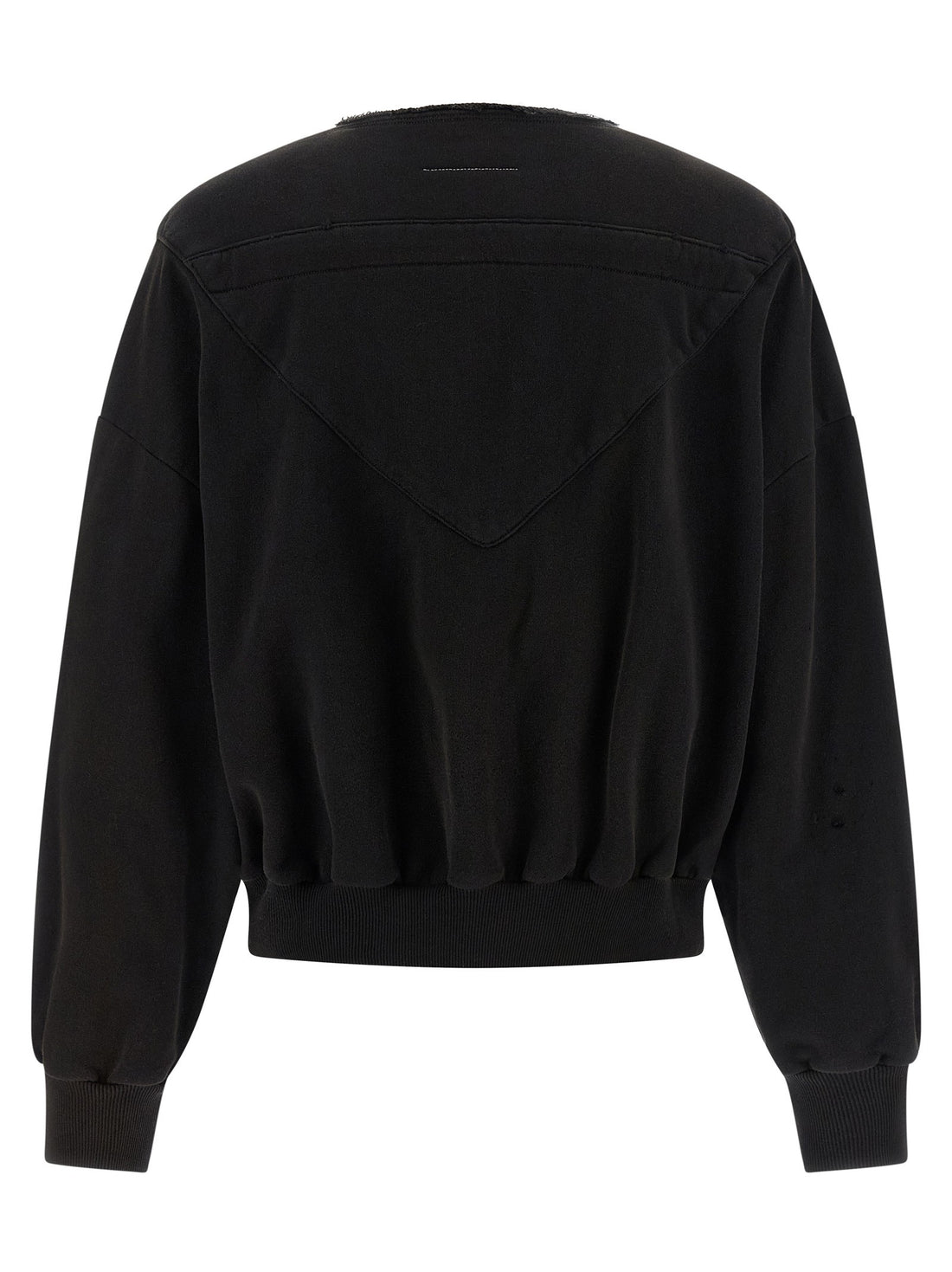 MM6 MAISON MARGIELA - Trompe l'oeil hoodie Black