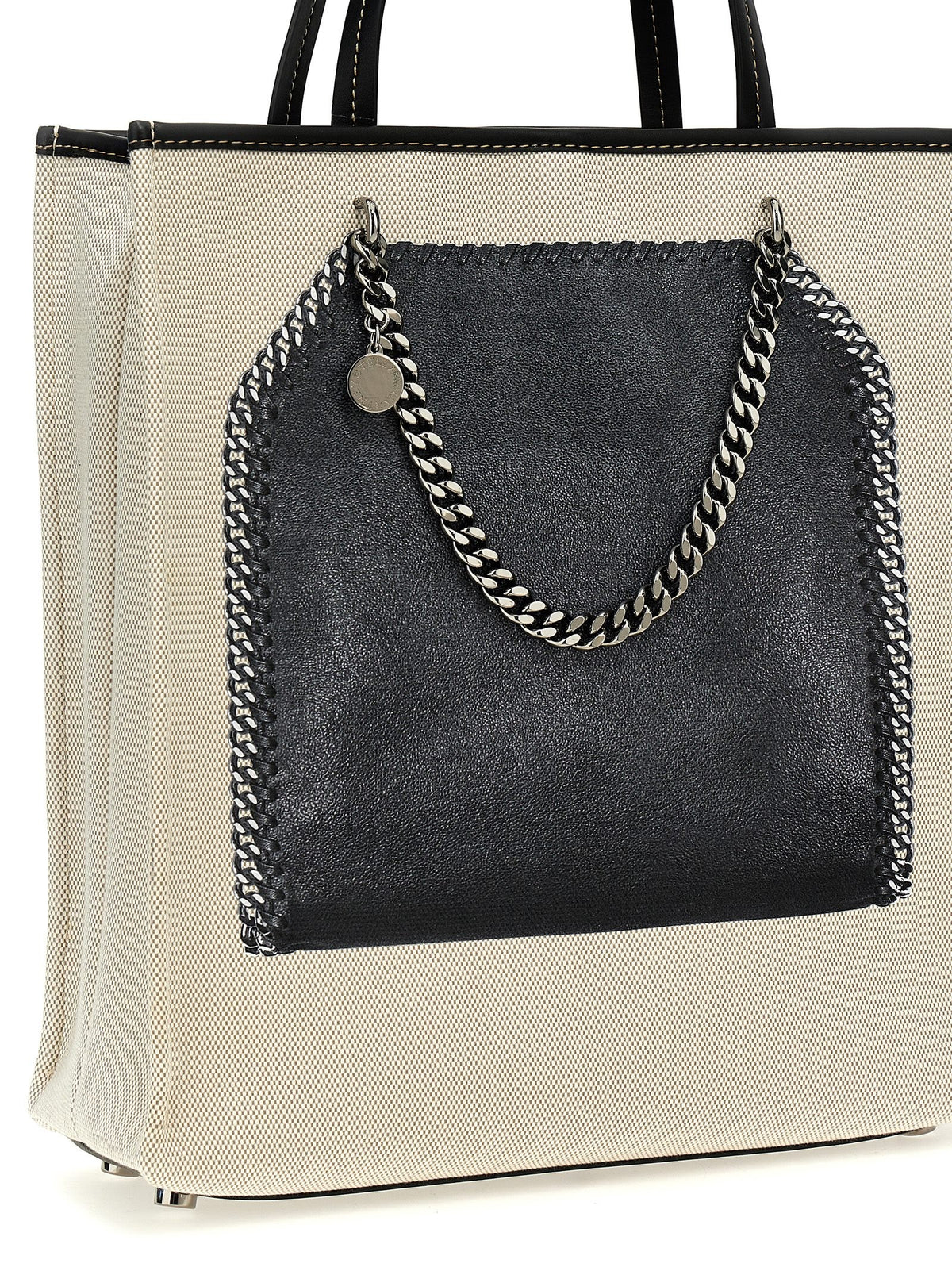 stella mccartney - 'Trompe L'Oeil Print On' shopping bag