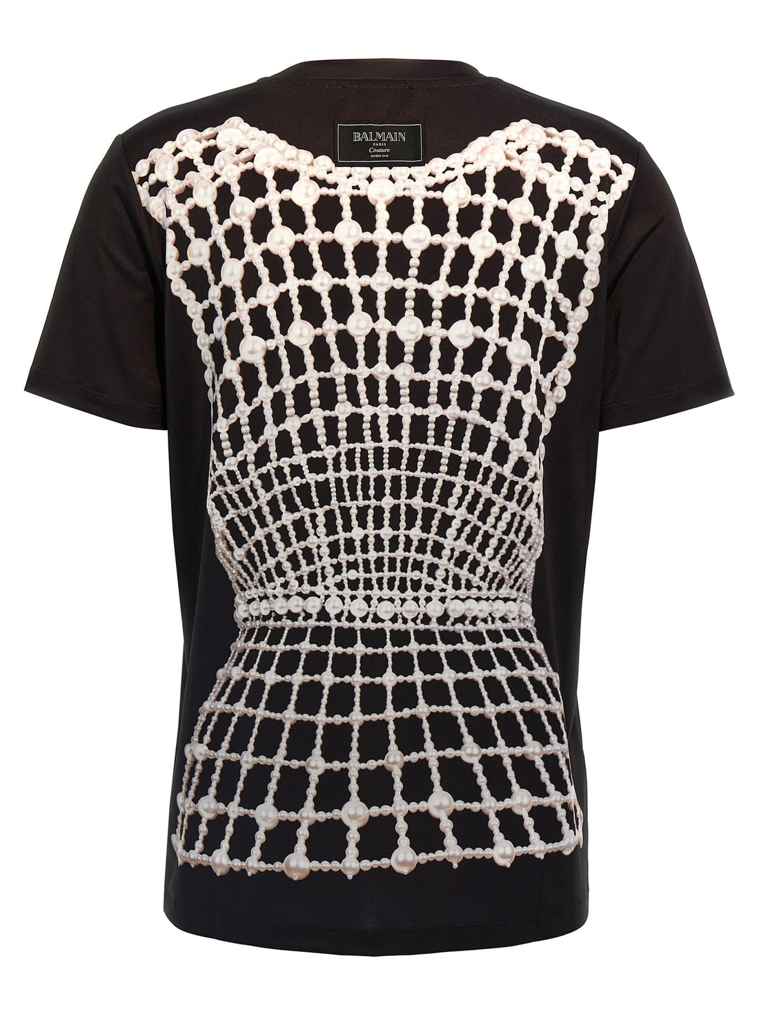 Balmain - Trompe l'oeil t-shirt Black XS