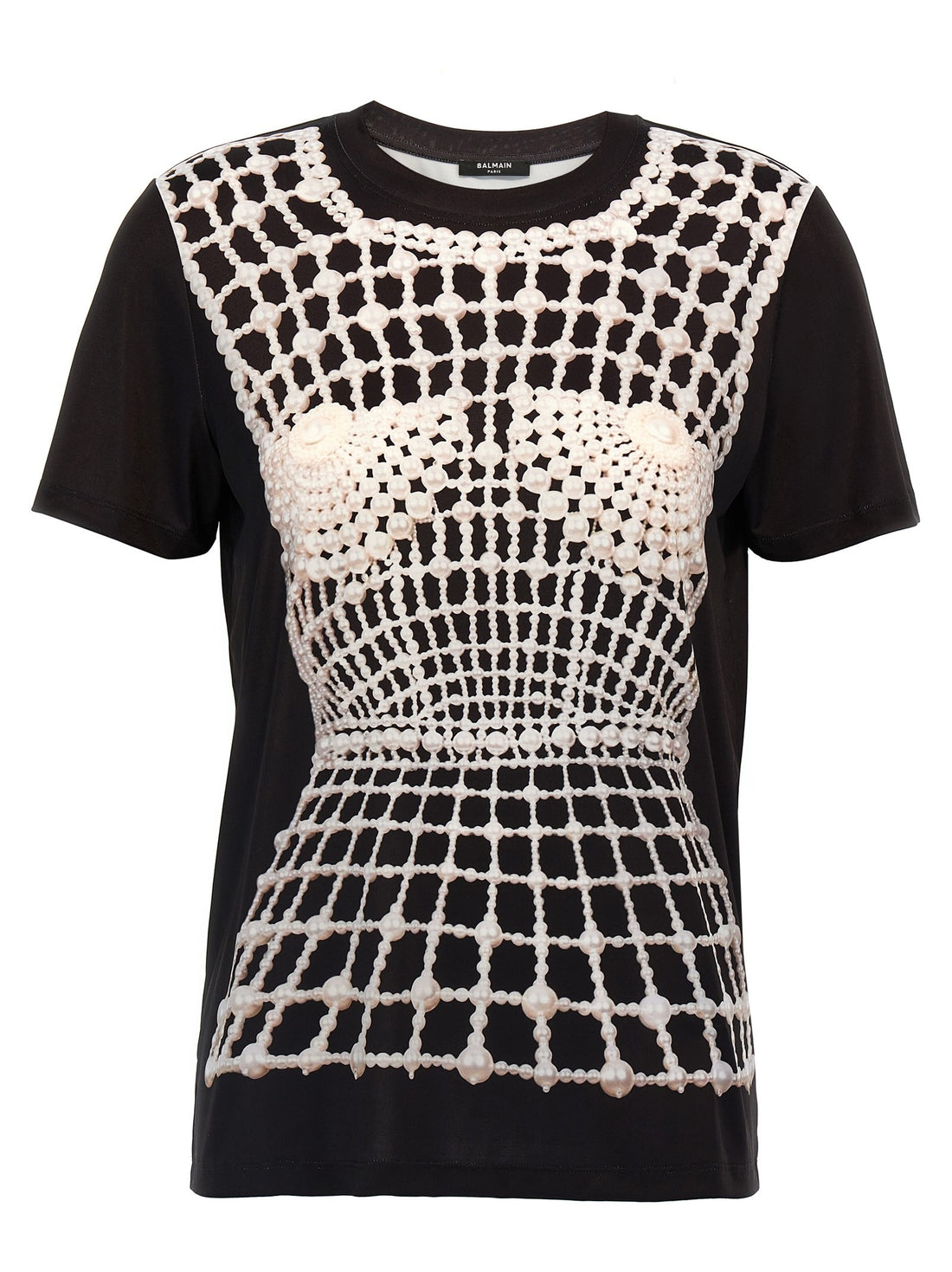 Balmain - Trompe l'oeil t-shirt Black XS
