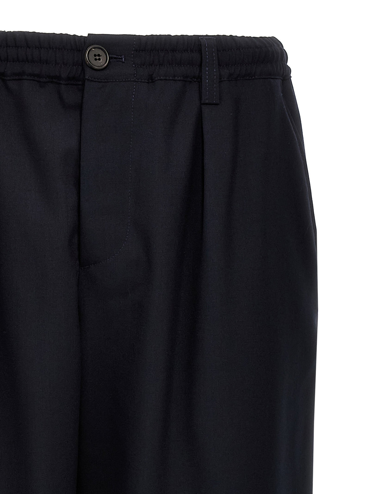 Marni - Tropical wool crop pants