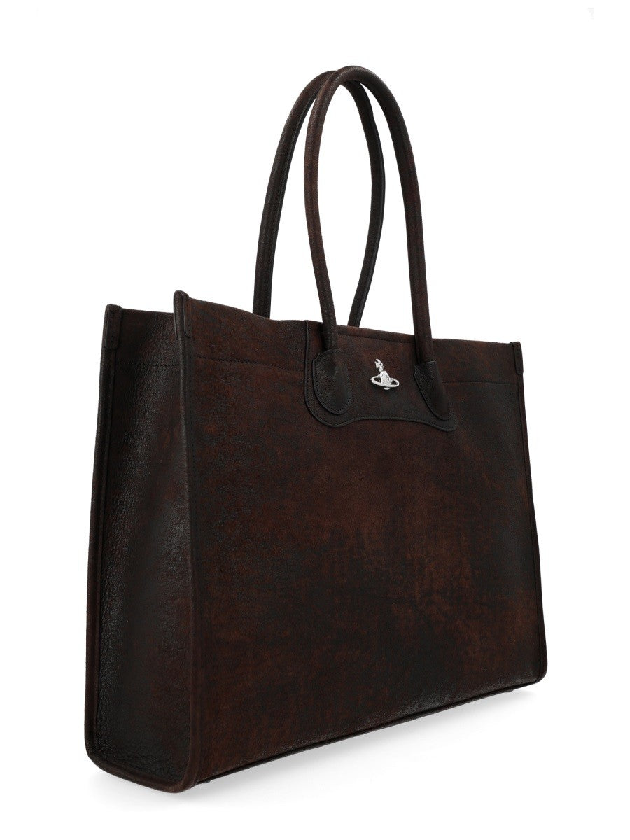 Vivienne Westwood - "TROY" TOTE BAG