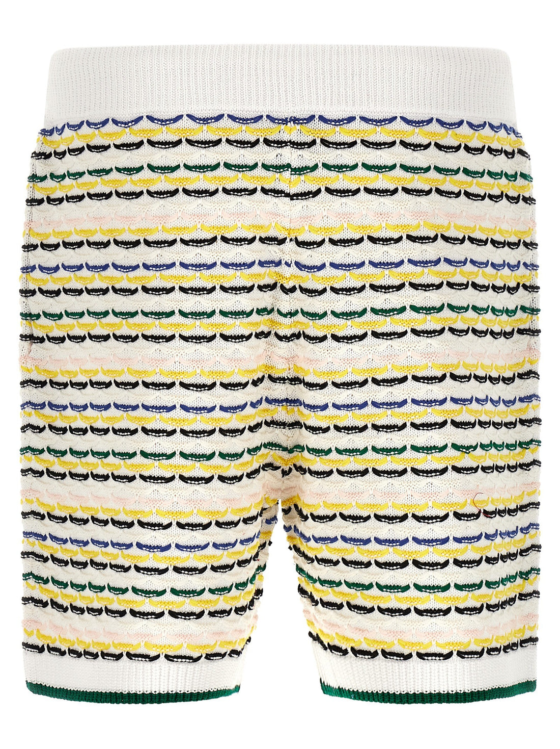 CASABLANCA - 'Tuck Stitch' bermuda shorts MULTICOLOR