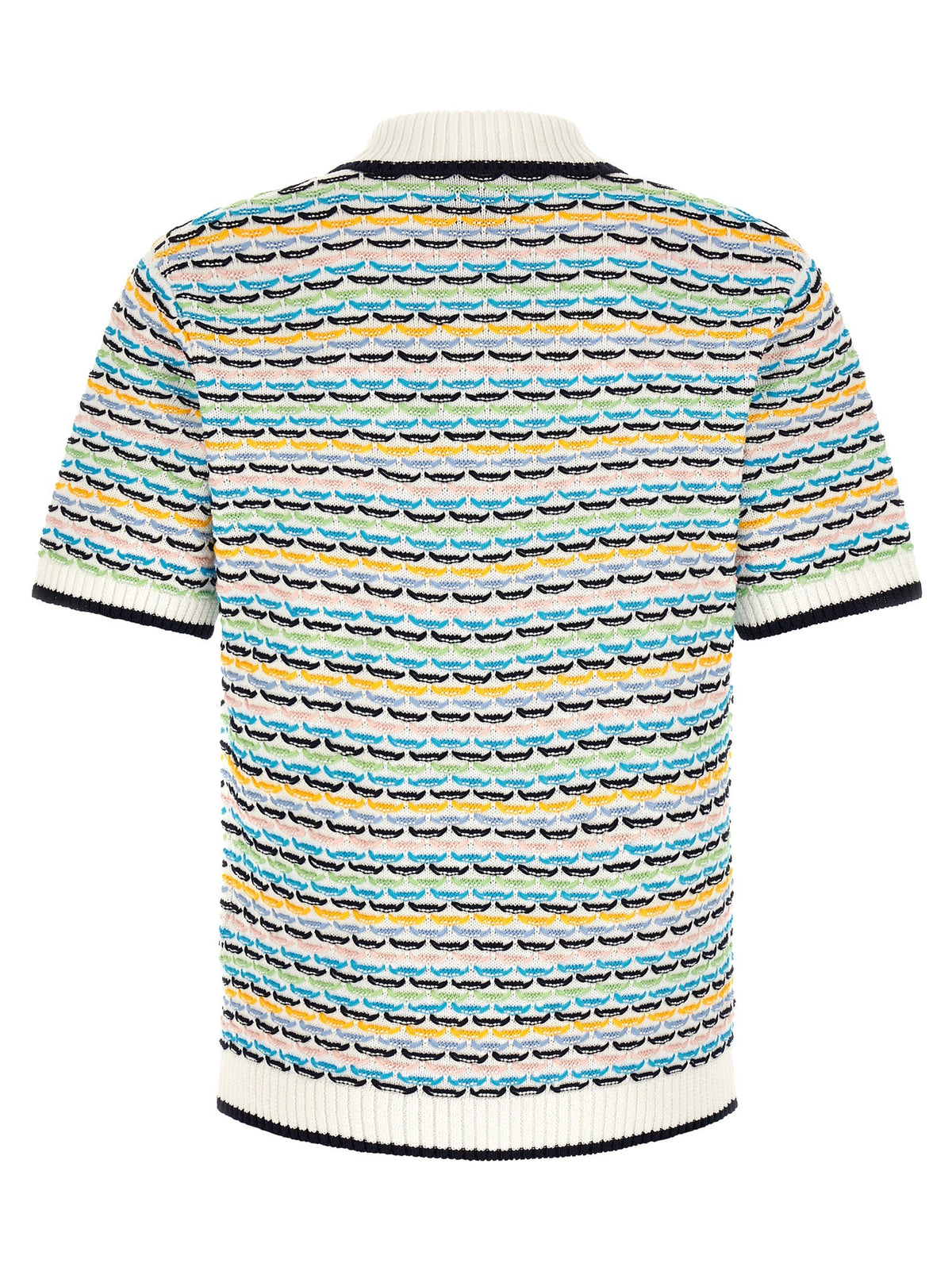 CASABLANCA - 'Tuck Stitch' polo shirt