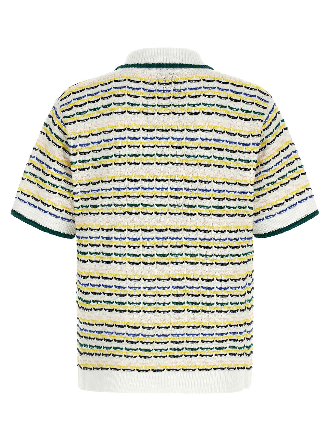 CASABLANCA - 'Tuck Stitch Short Sleeve' shirt