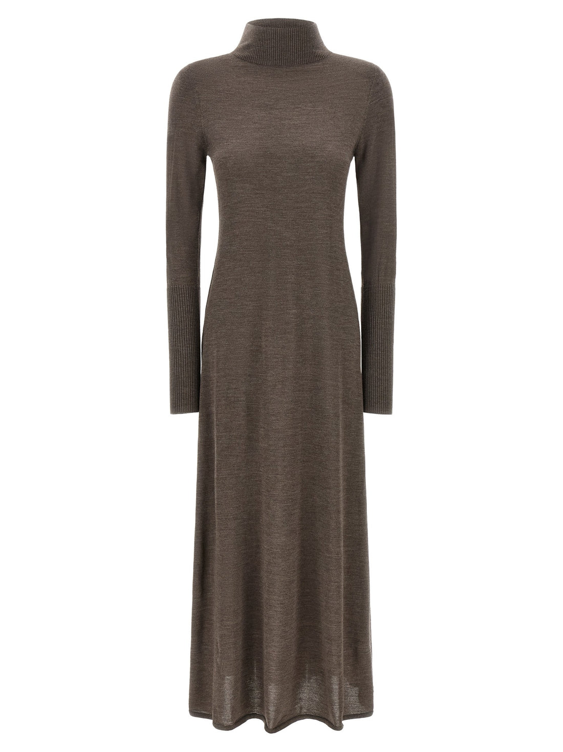 Pinko - Turtleneck dress beige