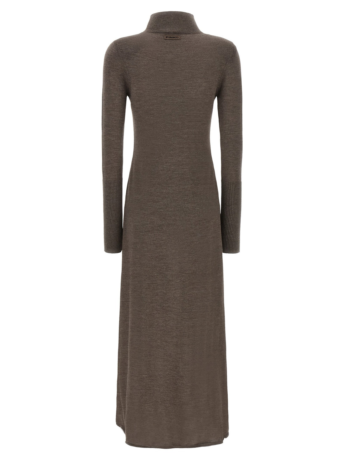 Pinko - Turtleneck dress beige