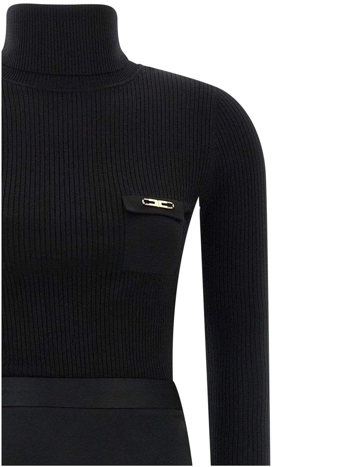 Elisabetta Franchi - Turtleneck dress turtleneck-dress_c66c2e0b-b00f-4bb8-84cc-0ca37bee8786
