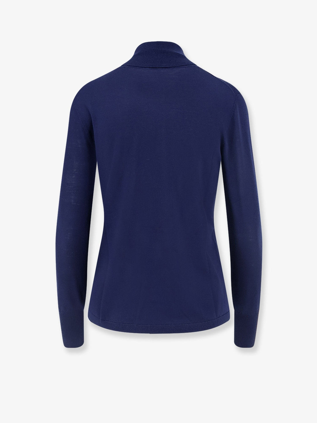ASPESI - Turtleneck virgin wool sweater Blue