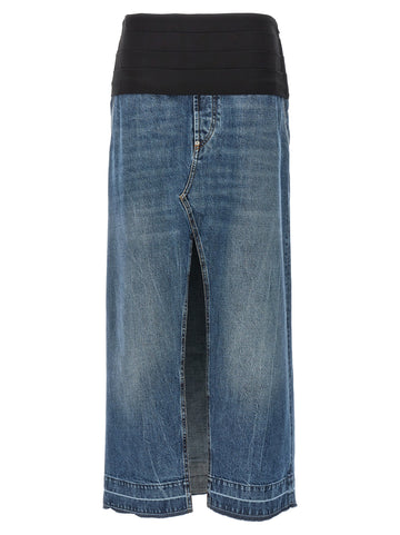 stella mccartney - Tuxedo band skirt