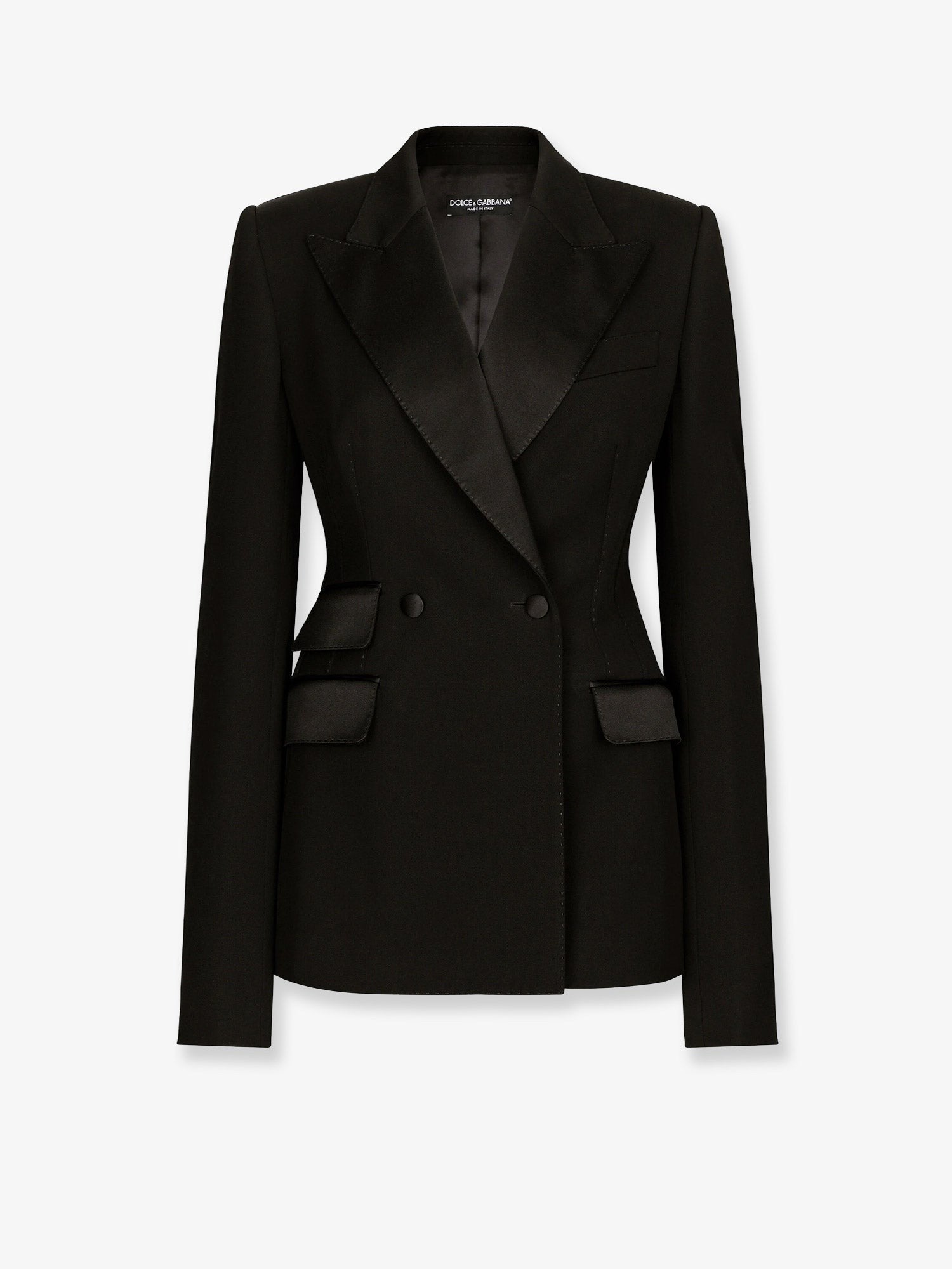 Dolce & Gabbana - Tuxedo virgin wool and silk blazer