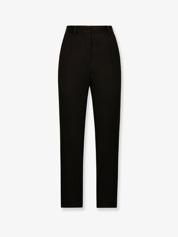 Dolce & Gabbana Tuxedo virgin wool and silk trousers