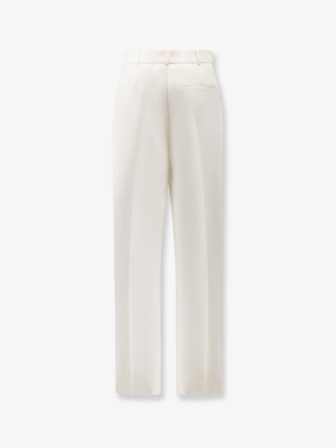 Tuxedo wool and silk trousers