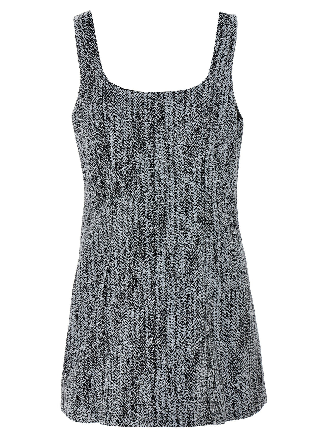 GANNI - Tweed dress MULTICOLOR