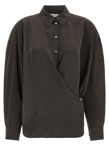 LEMAIRE - 'Twisted' shirt Black