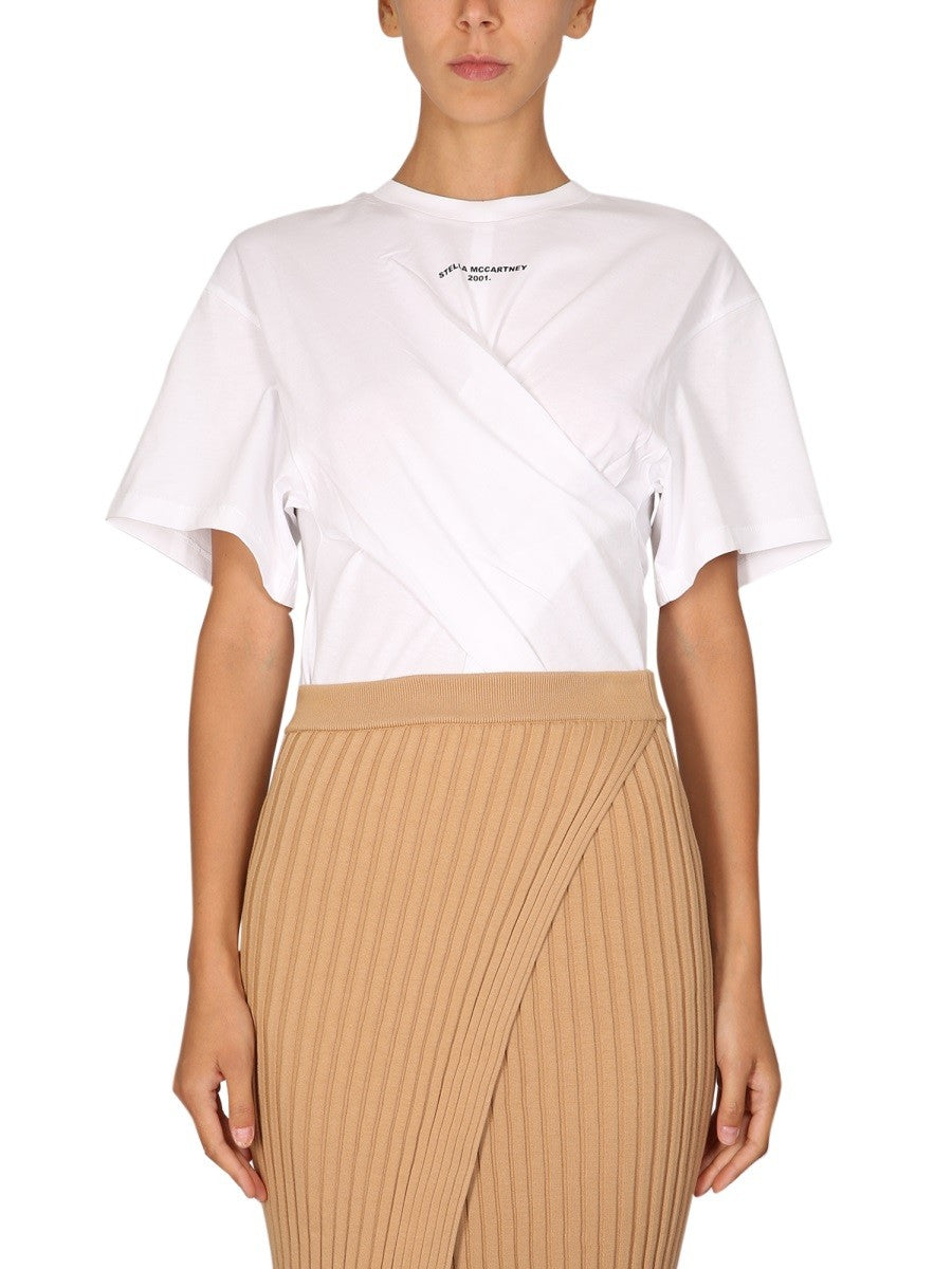 stella mccartney stella mccartney - TWISTED T-SHIRT