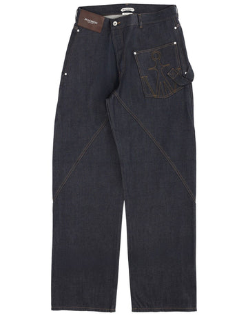 jw anderson "TWISTED WORKWEAR" JEANS