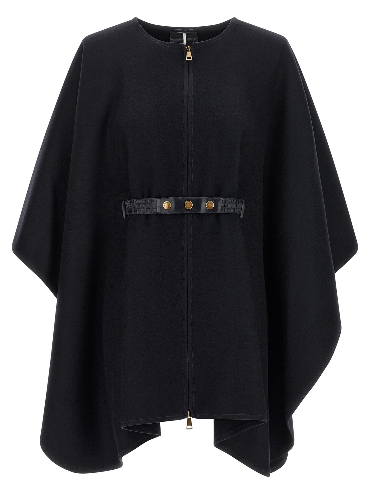 Moncler - Two-material cape