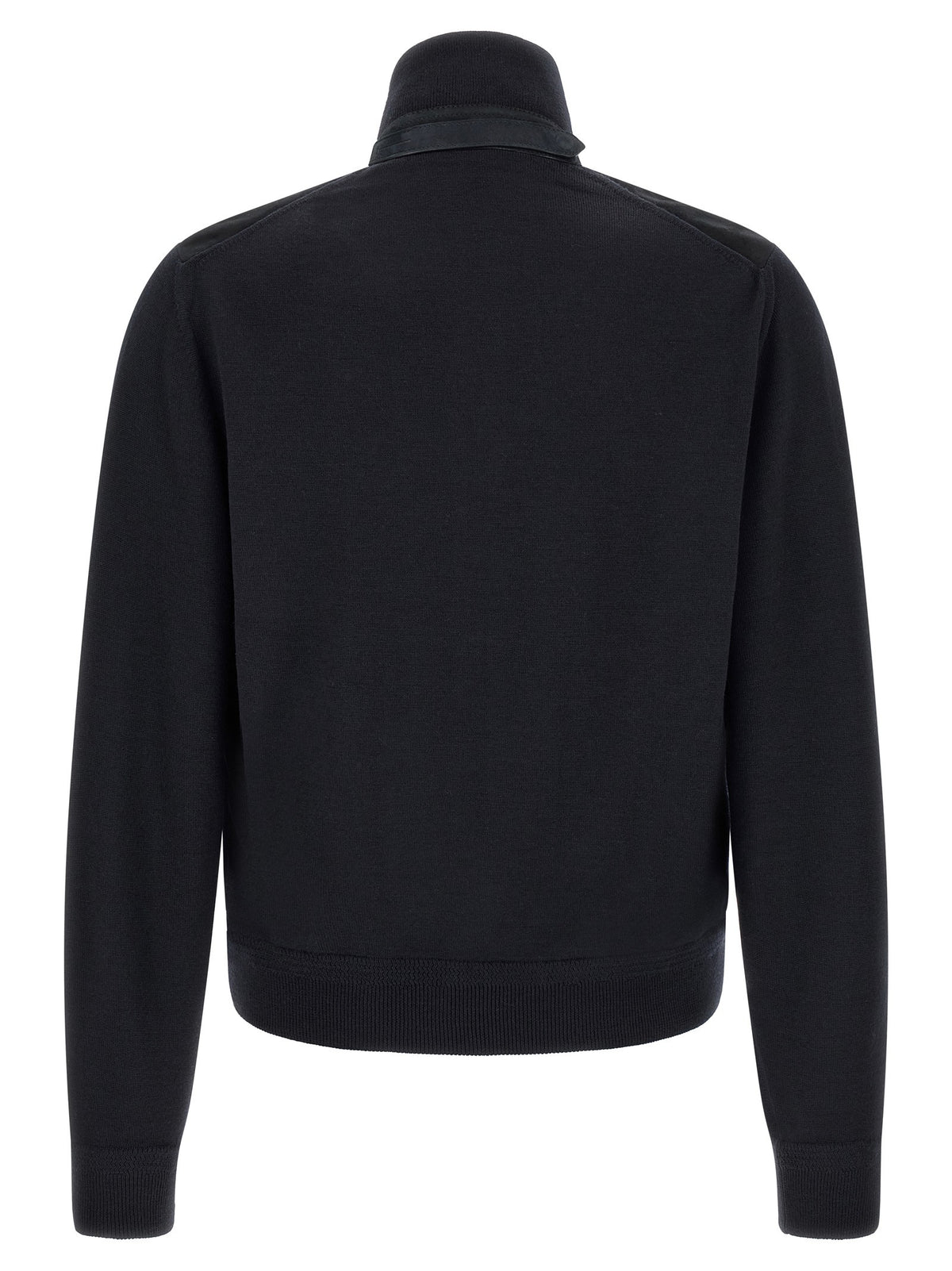 TOM FORD - Two-material cardigan