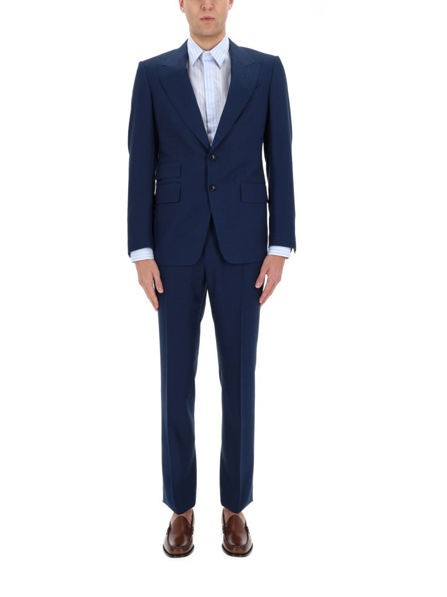 TOM FORD TOM FORD - TWO-PIECE WOOL DRESS