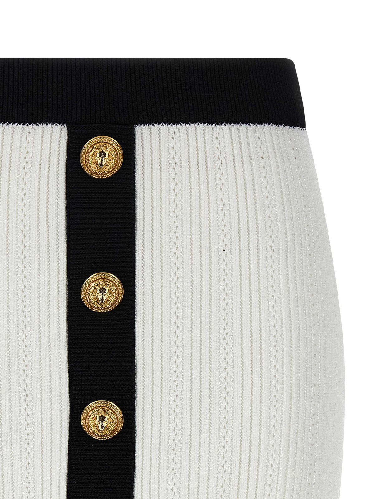 Balmain - Two-tone miniskirt two-tone-miniskirt_4558e216-0d01-42b7-b455-f531c957f37e