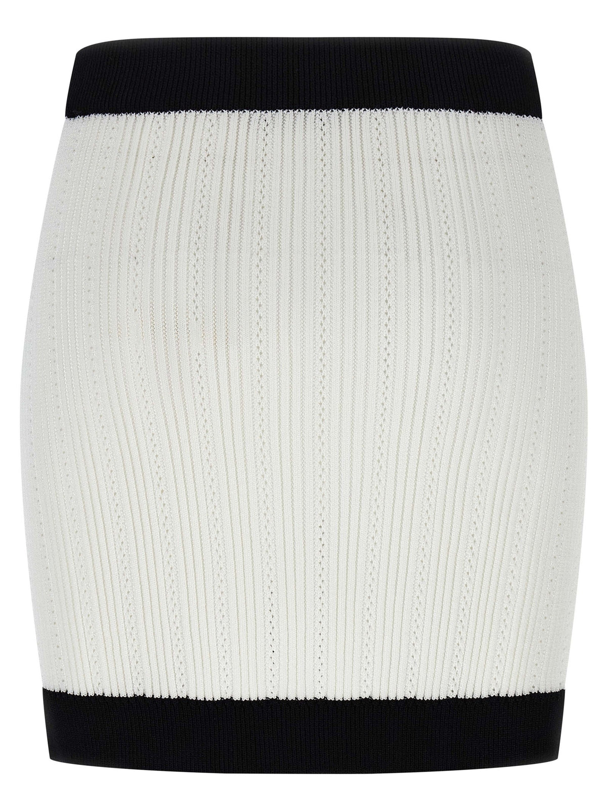 Balmain - Two-tone miniskirt two-tone-miniskirt_5c5d7959-d428-49cc-a59d-71f65a96963a