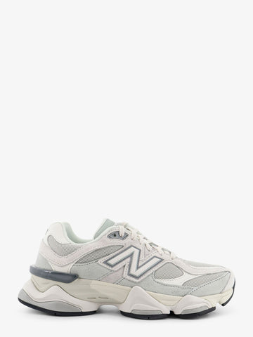 New Balance U90602 mesh and suede sneakers with embroidered logo