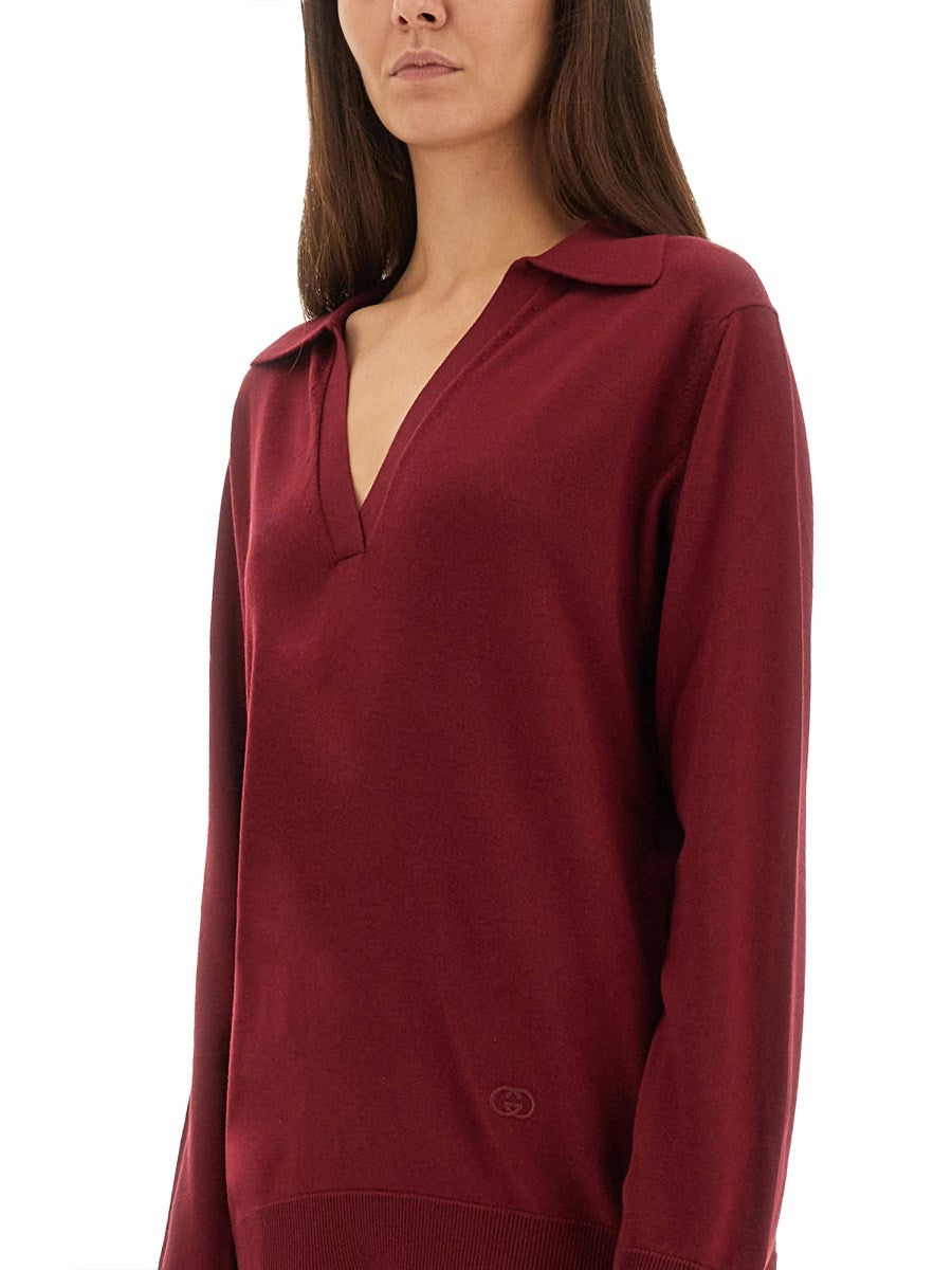 ULTRAFINE WOOL POLO SHIRT