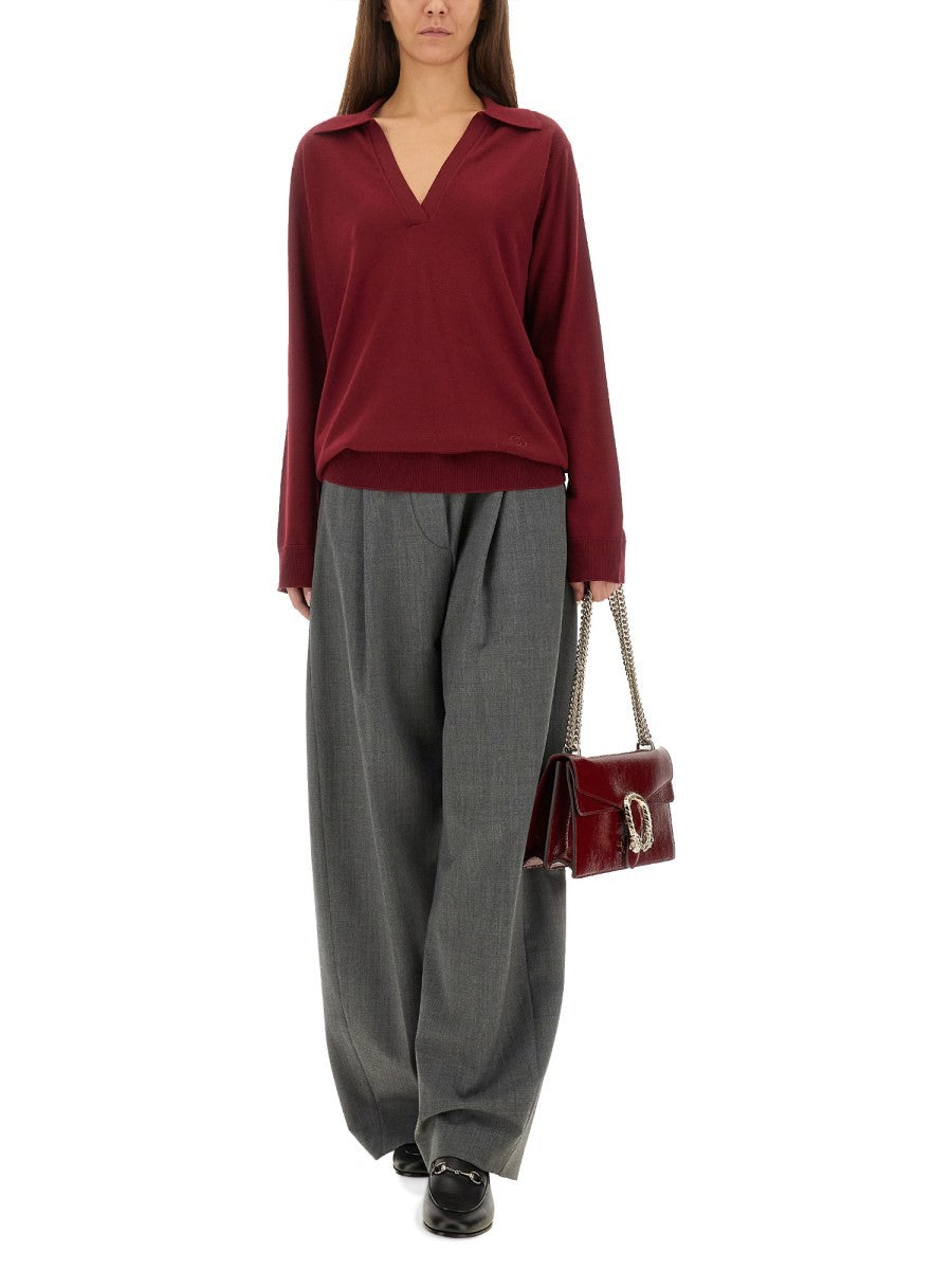 ULTRAFINE WOOL POLO SHIRT