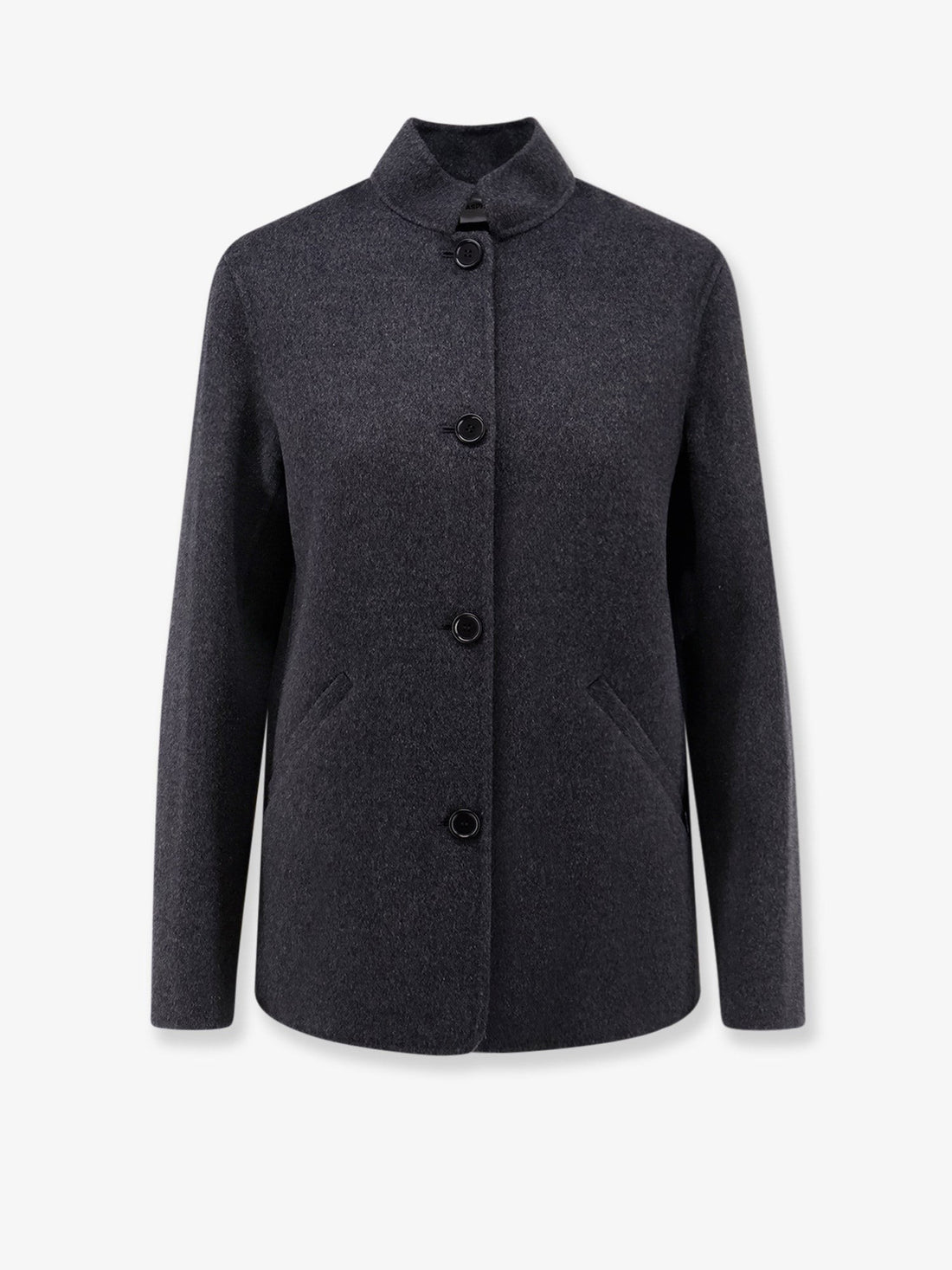 ASPESI - Unlined wool jacket CHARCOAL 44