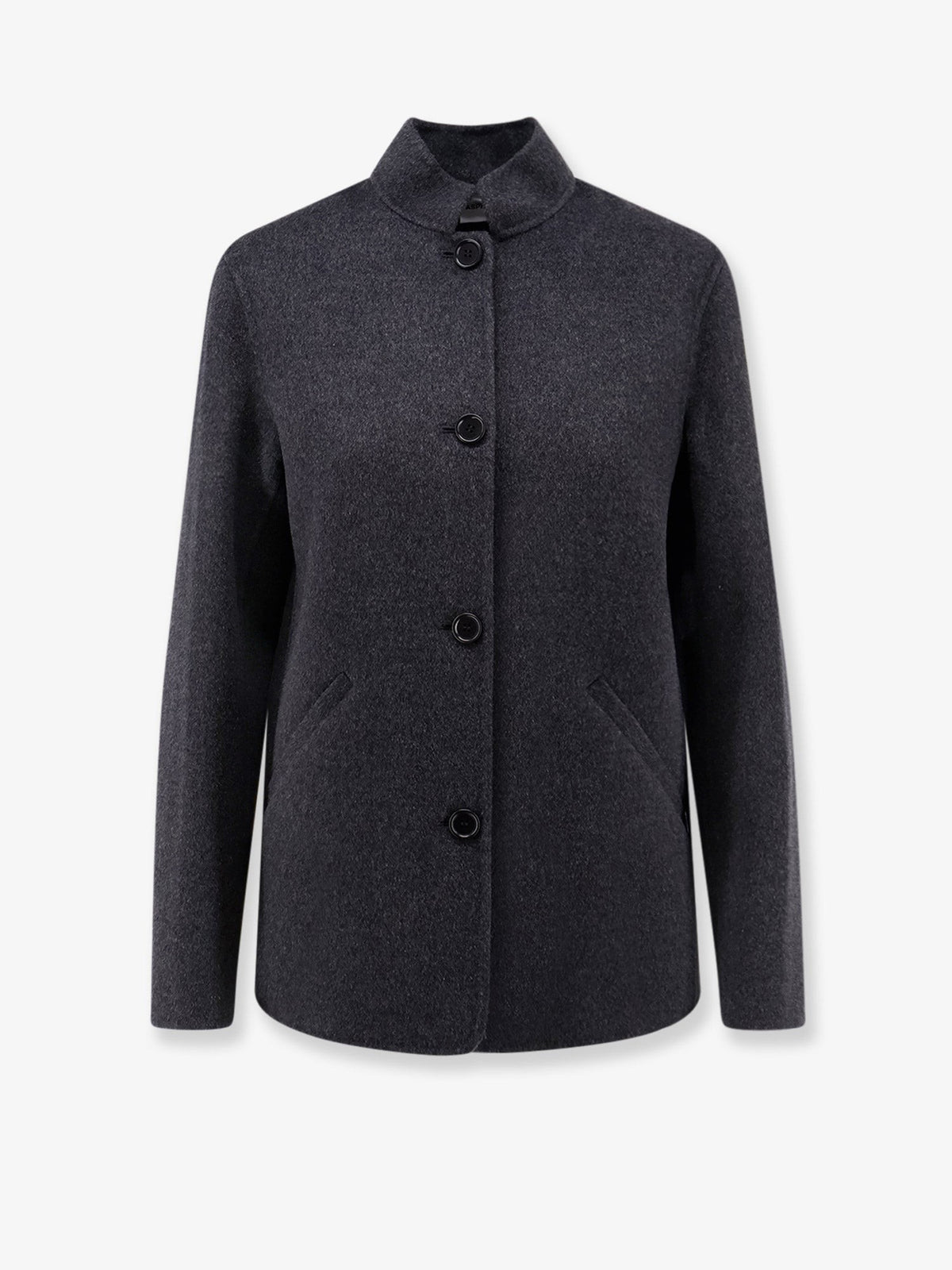 ASPESI - Unlined wool jacket CHARCOAL 44