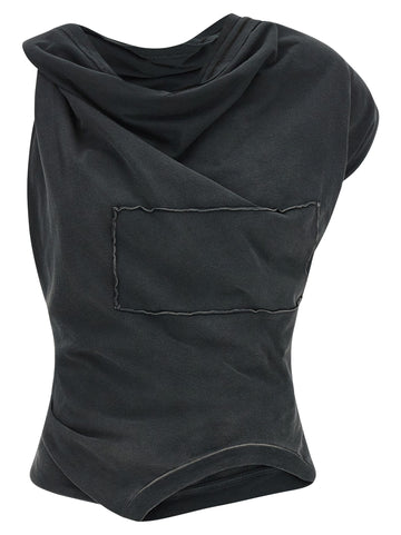 Maison Margiela - Upside down top gray