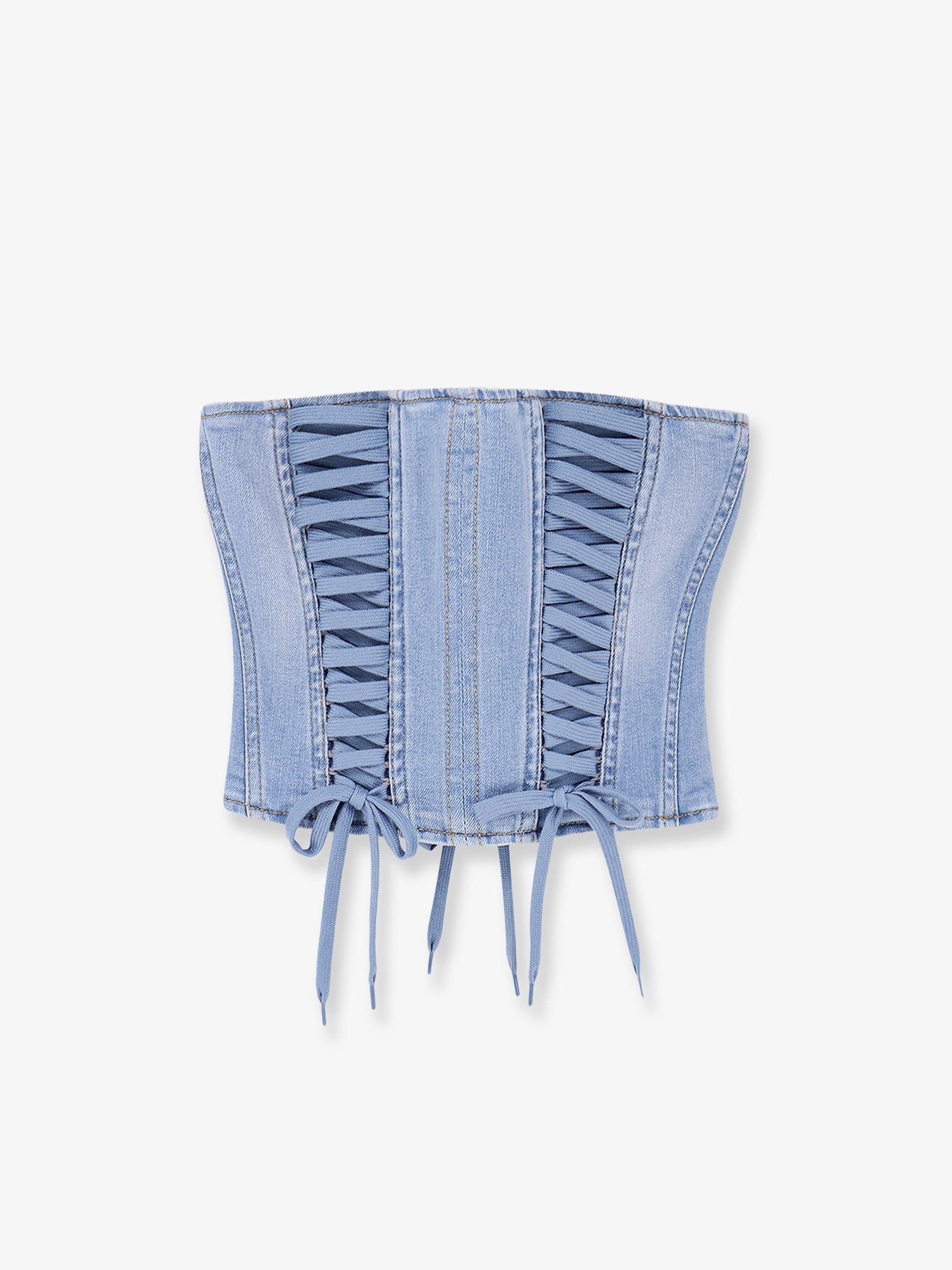 Urban denim bustier