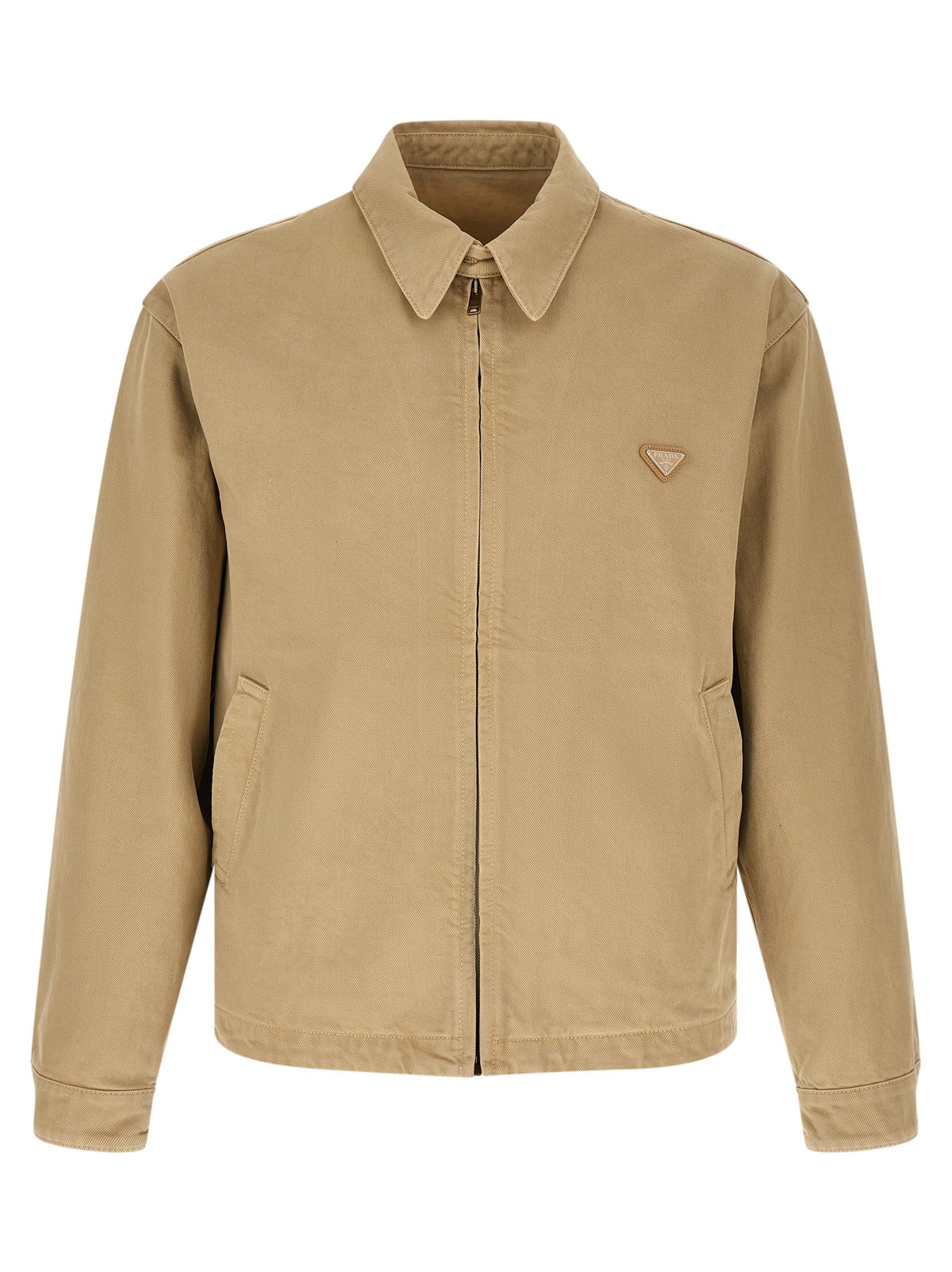 PRADA - Used denim jacket beige