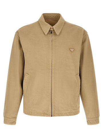 PRADA - Used denim jacket beige