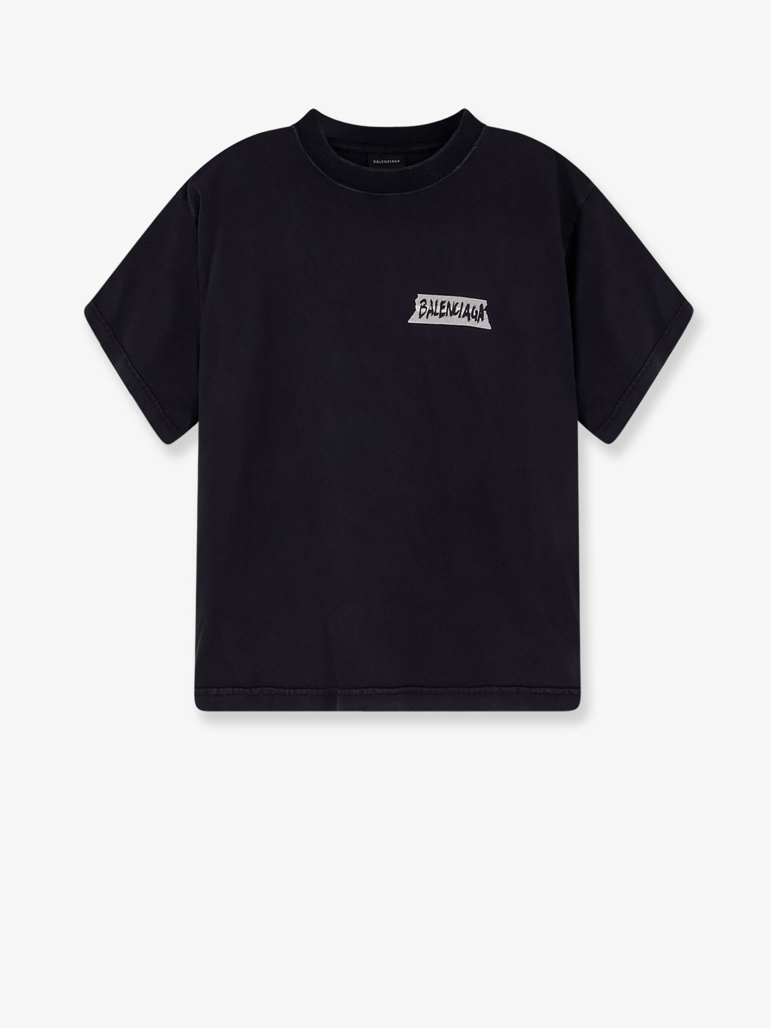Balenciaga Balenciaga - Used effect cotton t-shirt